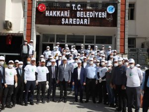 Hakkari’de “Hayat Var” sloganıyla temizlik kampanyası