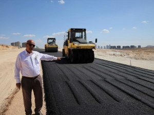 Sancaktepe Mahallesi’nde asfalt çalışmaları sürüyor