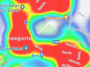 Sungurlu’da risk haritası kırmızıya dönüştü