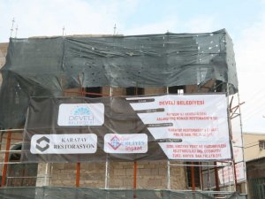 Tarihi Aslanlı Ev’in restorasyon çalışması başladı