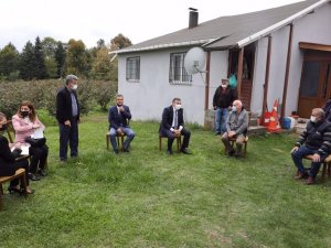 Vali Atay’dan Kaynaşlı köylerine ziyaret