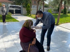 Gümüşova köylerinde ikinci doz aşılama yapıldı