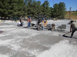 Haliliye’de 5 mahallede kilitli parke çalışması