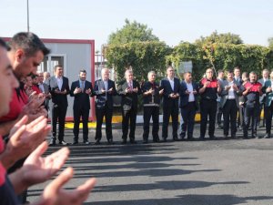 Beyazgül itfaiye erleri ile bir araya geldi