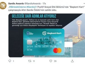 Sardis Ödülleri belli oldu: Başkent Kart’a altın ödül yağdı