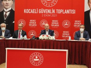 Bakan Soylu Kocaeli’de güvenlik toplantısına katıldı