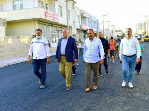 Ceylanpınar’da kış önce yol çalışmaları sürüyor