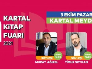 Edebiyat ve medya dünyasının ünlü kalemleri Kartal Kitap Fuarı’nda