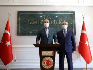 Bakan Çavuşoğlu İzmir’de