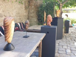 Alaçatı’da sıra dışı sergi