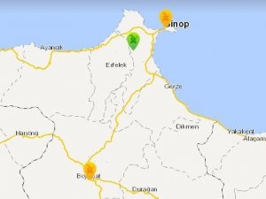 En fazla hava kirliliği olan ilerden biri de Sinop