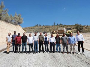 Güzelpınar yolu yenilendi