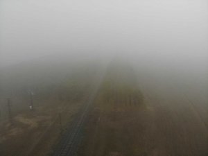 Kars’ta yoğun sis