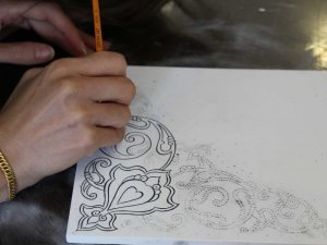 Çini ile telkari birleşti, ortaya birbirinden güzel eserler çıktı