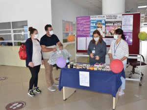 ADÜ Hastanesi’nde ’Emzirme Haftası’ dolayısıyla stant açıldı