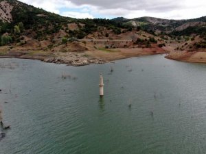 Bu minare adeta kuraklık ölçer oldu