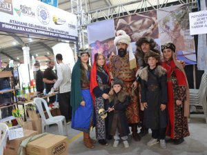 Biga Tarım Fuarı’nda okçular ok attı