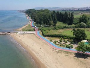 Yalova’ya 37 kilometre bisiklet yolu