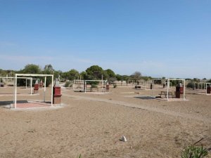 Lara Birlik piknik alanı yenilendi