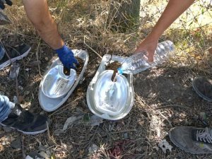 Hurda armatürler, sokak hayvanları için hayatı aydınlatıyor