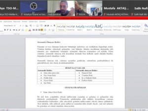 DPÜSEM ve KUTSO’dan Risk Yönetimi eğitimi