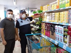Hisarcık zabıtasından fahiş fiyat ve etiket denetimi