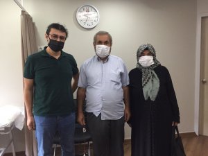 3 yıldır şişlik sanıyordu, bacağından 20 santimetrelik tümör çıkartıldı