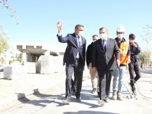 Karaman’da ‘Millet Bahçesi’ yapım çalışmaları devam ediyor