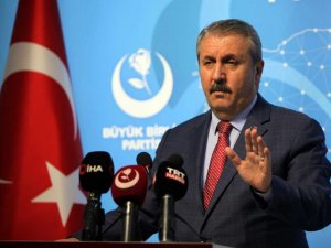 BBP Genel Başkanı Destici: “HDP’ye şirin gözükeceksin diye Kürt sorununu gündeme getiriyorsun”
