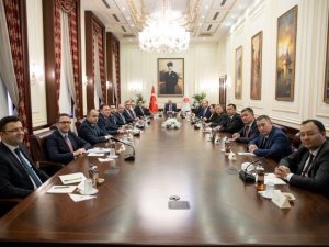 Bakan Gül, Türk Yargı Akademileri Birliği temsilcilerini kabul etti