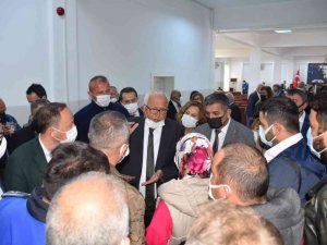 Başkan Posbıyık, 2014-2019 dönemi iskan mağdurlarını dinledi