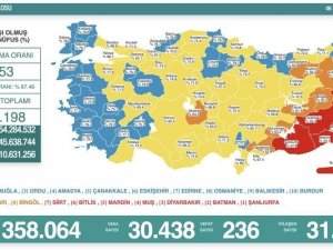 Son 24 saatte korona virüsten 236 kişi hayatını kaybetti