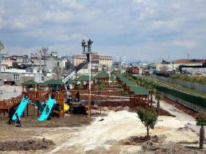 Özgürlük Mahallesindeki dev parkta sona gelindi