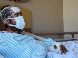 Ayı saldırısı sonucu hastanelik olan şahıs, dehşet anlarını anlattı: "O korkuyla 5 kilometre yol yürümüşüm"