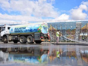 Tuzla Belediyesi’nden Formula 1 yarışları için yoğun mesai