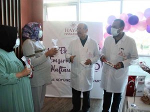 Dr. Özkul: “İlk 6 ayda mutlaka anne sütü tavsiye ediyoruz”