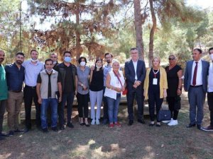 Hayvan Hakları Federasyon heyeti Şanlıurfa’daki hayvanları unutmadı