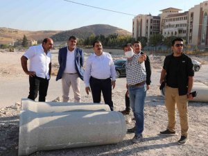 Canpolat Millet Bahçesi çalışmasını inceledi