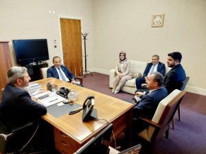 AK Parti teşkilatı Milletvekili Aydın ile bir araya geldi