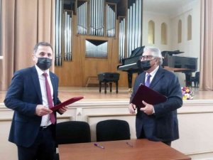 Rektör Çiçek’ten Azerbaycan Başkenti Bakü’ye ziyaret