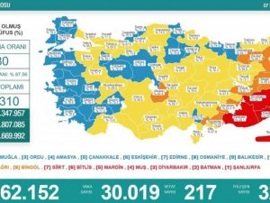 Son 24 saatte korona virüsten 217 kişi hayatını kaybetti
