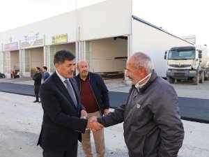 Başkan Aksun çalışmaları inceledi