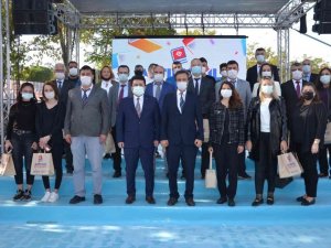 Denetimli serbestlik yükümlüleri kitap fuarında buluştu