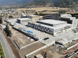 Osmaniye Devlet Hastanesi inşaatının yüzde 76’sı tamamlandı