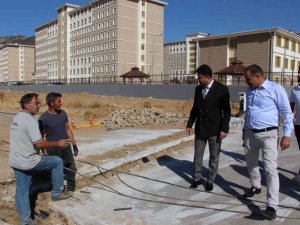 Rektör Aldemir, GSB Yurdu’nda incelemelerde bulundu