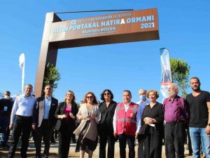 Altın Portakal Hatıra Ormanı oluşturuldu