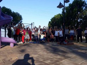 Didim’de sağlık için spor yap etkinliği devam ediyor