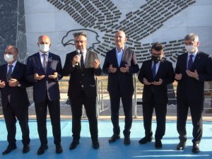 İçişleri Bakanı Soylu, Bayraktepe Şehitlik Anıtı’nın açılışına katıldı