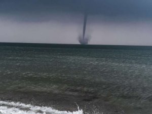 Suudi Arabistan’da su hortumu