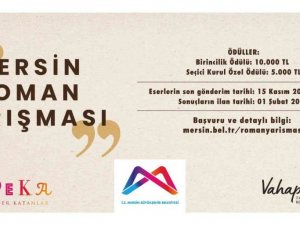 Mersin Büyükşehir Belediyesi’nden ödüllü roman ve fotoğraf yarışması